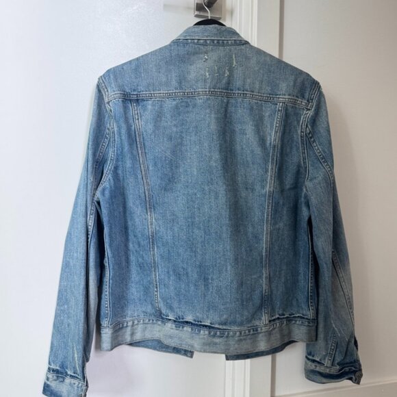 All Saints Denim Blue Jacket - Picture 2 of 2